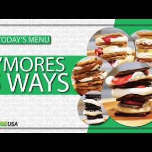 S’mores 5 Ways | How to make s’mores in the air fryer