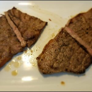 Thin Steak Cast Iron Vs Ninja Foodie Grill | Grill vs Cast Iron Showdown | CookedbyCass