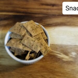 Spelt Cracker Easy Recipe | How to make homemade Crackers | CookedbyCass