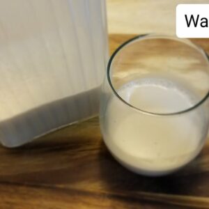 Walnut Milk Recipe | Sweetened Vanilla Walnut Milk | CookedbyCass