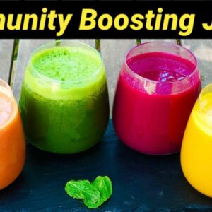 4 Immunity Boosting Juices | 4 Detox Juice Recipes for Healthy Skin & Digestion | Healthy Juices
