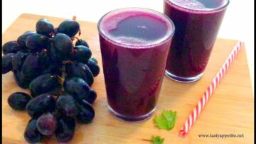 Grape Juice Recipe | How to make Grape Juice at home | Summer Drink Recipes | Weight Loss