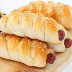 Sausage Bread Rolls Recipe