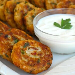 There’s nothing easier! CAULIFLOWER PATTIES
