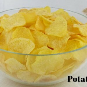 Homemade Crispy Potato Chips by Tiffin Box for kids | Quick and Easy Aloo Chips Recipe | Wafers