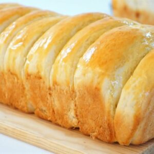 Soft And Fluffy Cream Cheese Loaf Bread