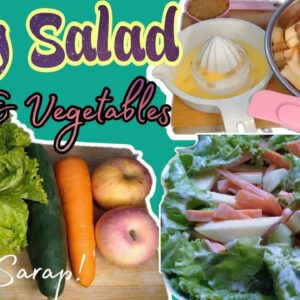 Easy Salad Recipe | Fruit & Vegetables Salad 😋