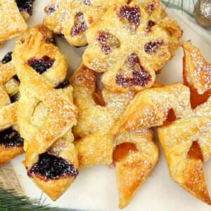 3 Ingredient Puff Pastry Desserts | Easy Christmas Recipes
