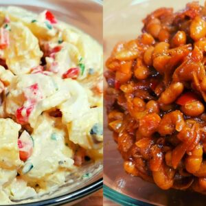 POTATO SALAD RECIPE || CHAKALAKA || SIDES FOR BRAAI MEAT || SIDES FOR GRILLS