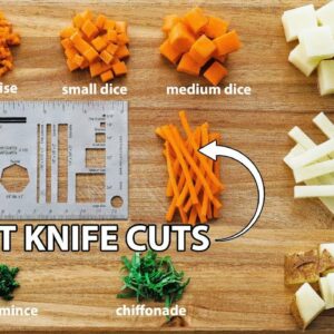 How to Master Basic Knife Skills – Knife Cuts 101