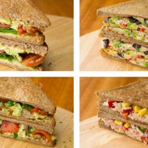 4 Healthy Sandwich Recipes For Weight Loss | Healthy Lunch Ideas