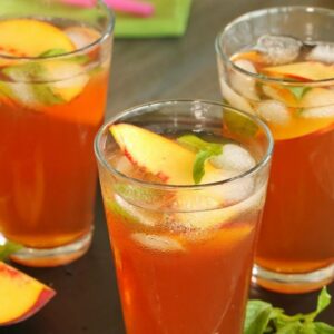 How to Make Peach Iced Tea | Homemade Peach Iced Tea Recipe 🍑🍹