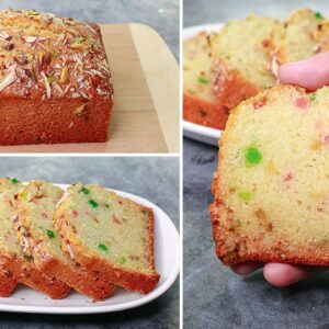 Bakery Style Suji Cake Recipe | Eggless & Without Oven | Yummy