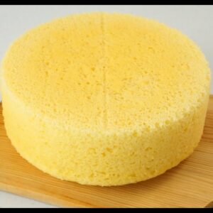 No Oven SPONGE CAKE With 3 Ingredients Soft And Fluffy