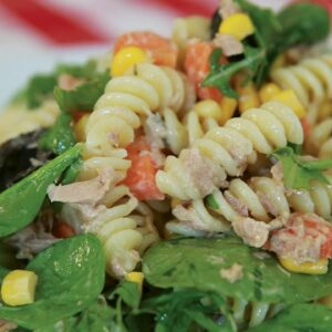 Tuna Pasta Salad Recipe | Clean Eating Tuna Salad with Pasta