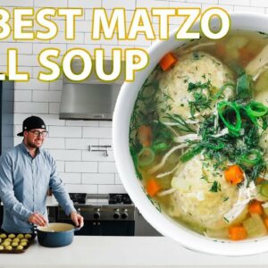 Delicious Homemade Matzo Ball Soup Recipe