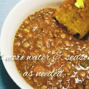 Instant Pot Lentils | Lentil Soup Recipe | CookedbyCass