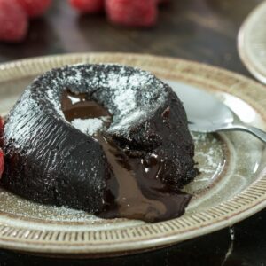 Eggless Chocolate Lava Cake Recipe
