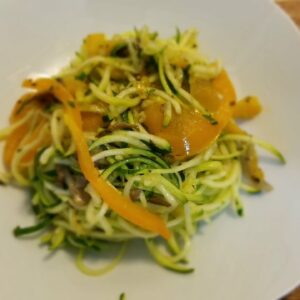Pasta Primavera | Zucchini Noodles | CookedbyCass
