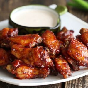 Oven BBQ Chicken Wings