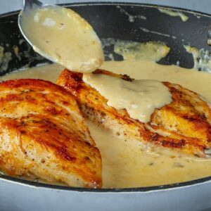 IF you don’t cook the CHICKEN like this, then you should THROW AWAY the pan