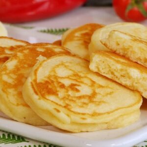 10-MINUTE SAVORY PANCAKES | Light & Fluffy Savory Pancake Recipe
