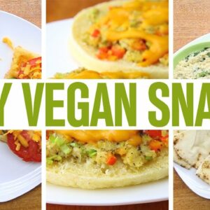 3 Vegan Snacks For Weight Loss, Vegan Easy Recipes