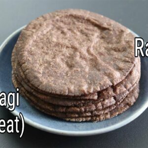 Ragi Roti Recipe – How To Make Soft Ragi Roti – Easy Finger Millet Chapathi  | Skinny Recipes