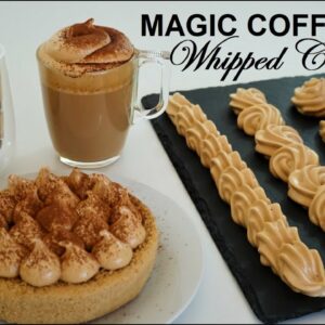 MAGIC COFFEE WHIPPED CREAM | Only 3 Ingredients – No Dairy
