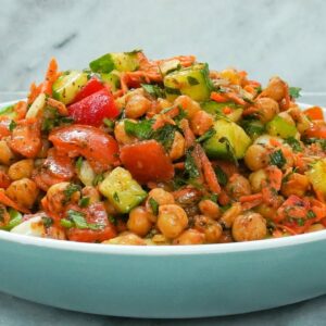 Ultimate Chickpea Salad (Plant-based) | How to make Chickpea Salad | Vegan Chickpea Salad