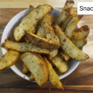 Air Fryer French Fries  | How to Air Fry Potato Wedges | CookedbyCass