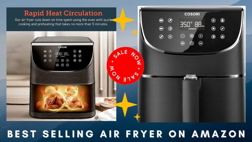 COSORI Air Fryer Max XL100 Recipes Digital Hot Oven Cooker | Best selling air fryer on Amazon