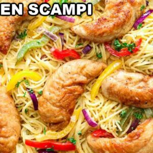 Chicken Scampi Recipe (Olive Garden Copycat)