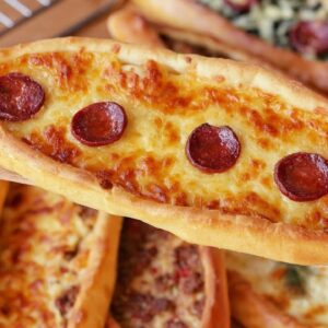 EPIC TURKISH PIDE RECIPE (With Different Fillings) | Not Just Turkish Pizza 😉