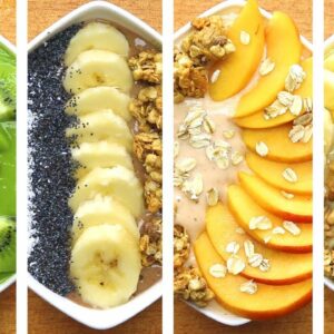 Super 4 Healthy Smoothie Bowl Recipes | Weight Loss Smoothies