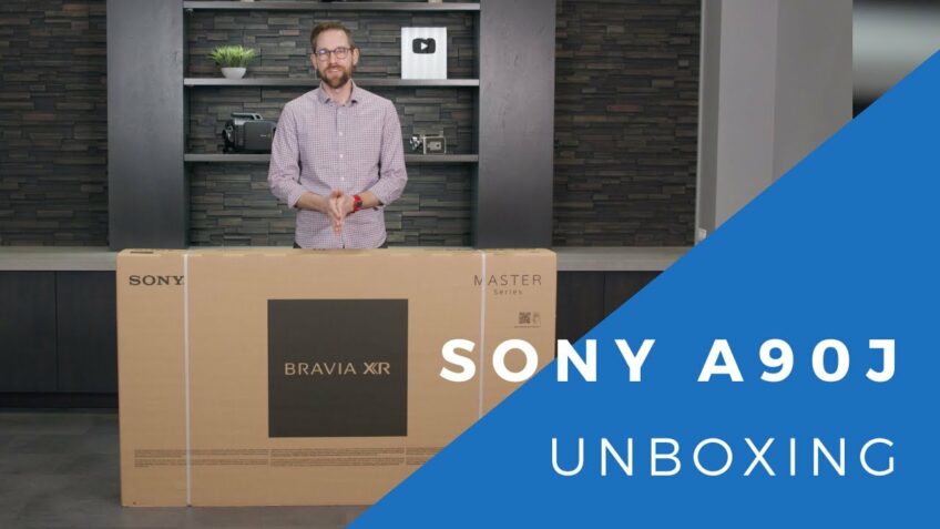 Unboxing And First Look At The Sony A90J OLED – 2021