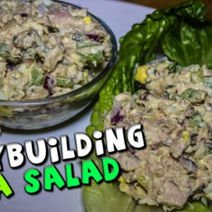 Bodybuilding TUNA Salad Recipe (Healthy)