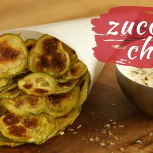 Easy Oven-Baked ZUCCHINI CHIPS