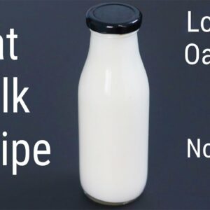How To Make Oat Milk – Low Fat – Oat Milk Recipe For Weight Loss  Not Slimy | Skinny Recipes