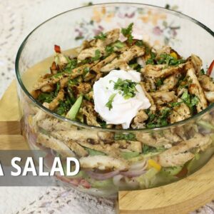 Fajita Salad Recipe | Masala Mornings | Masala TV | Shireen Anwar | Appetizer