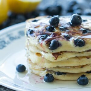 Ricotta Blueberry Pancakes Recipe