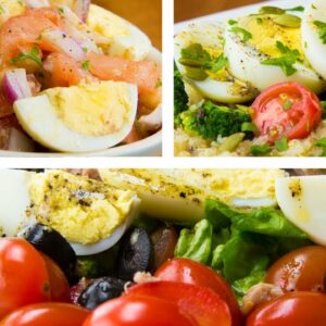 3 Boiled Egg Recipes For Weight Loss | Hard Boiled Egg Diet