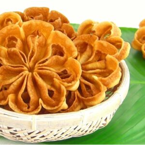 Easy Rose Cookies/Achu Murukku/Gulabi Puvvulu Recipe for Kids by Tiffin Box |Fuljhuri Pitha/Achappam