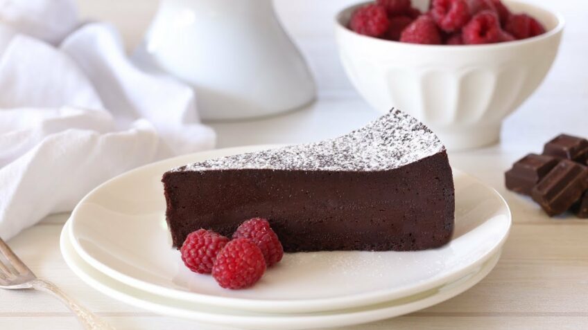 Flourless Chocolate Cake Recipe | Chocolate Torte Recipe