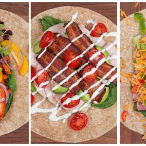 5 Protein-Packed Lunch Wraps | Back-To-School