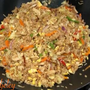 Party Pleasing Chicken Fried Rice Recipe