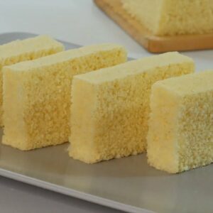Steamed Coconut Sponge Cake