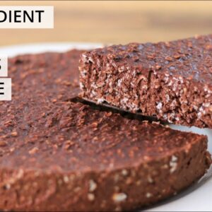 3-Ingredient Chocolate Oatmeal Cake Recipe