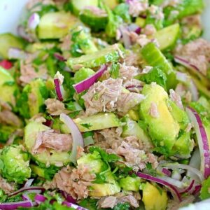Tasty Avocado Tuna Salad Recipe – Easy Salads