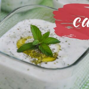 TURKISH CACIK (Yogurt with Cucumber)